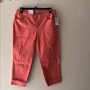 Style Co Cuffed French Birch Wash Jeans Coral Cove